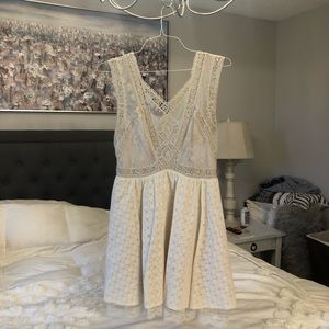 Free People Skin-Tone Dress